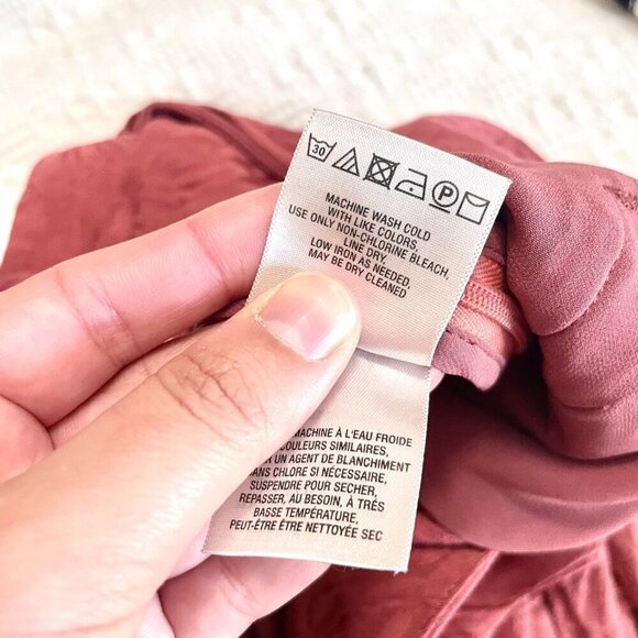 Anthropologie Ett:twa Aubade Tie Waist Pink Floral Crop Pants Size 4 - Picture 6 of 7